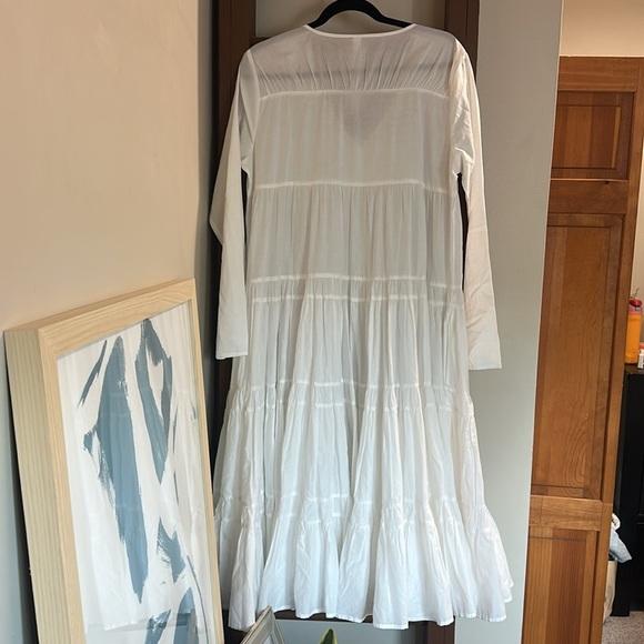 Merlette Boho Cotton Tiered Maxi Dress - Picture 5 of 5